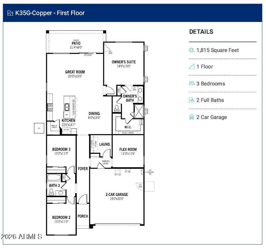 Photo of 37192 N Buttery Lane, San Tan Valley, AZ 85140 (MLS # 7047984)