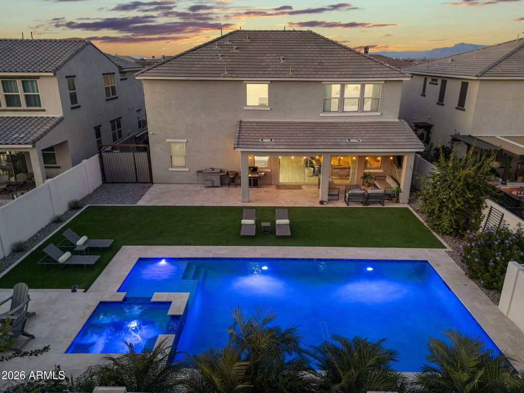 Photo of 1663 W Gordon Street, San Tan Valley, AZ 85144 (MLS # 6977561)