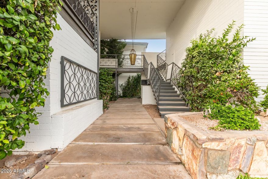 Wake up to Camelback Mountain as your backdrop. Perched on the second floor of the iconic Martinique, this 2 bedroom, 2 bath condo blends easy living with an unbeatable location--steps from neighborhood favorites, everyday essentials, and scenic trails. Whether you're looking for a lock-and-leave retreat or a smart investment, this one offers both, with the option to be sold fully furnished.