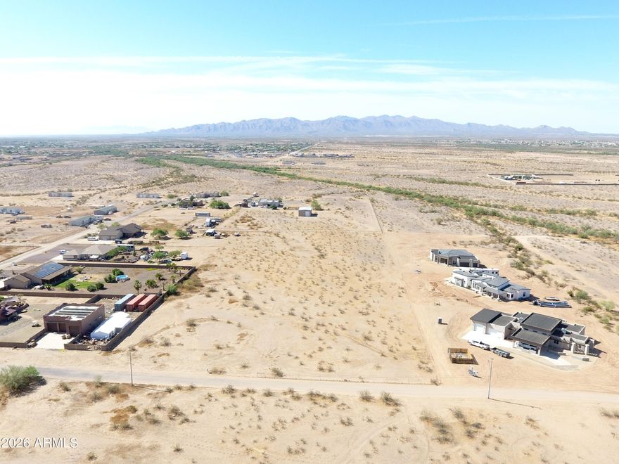 Nice flat totally useable lot for a custom home. With room for barn, shop or RV garage.  NO HOA and NO CITY LIGHTS.