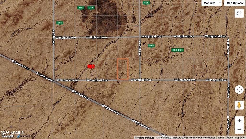 Photo of 0 Harquahala Ranchitos #17, Tonopah, AZ 85354 (MLS # 7052096)