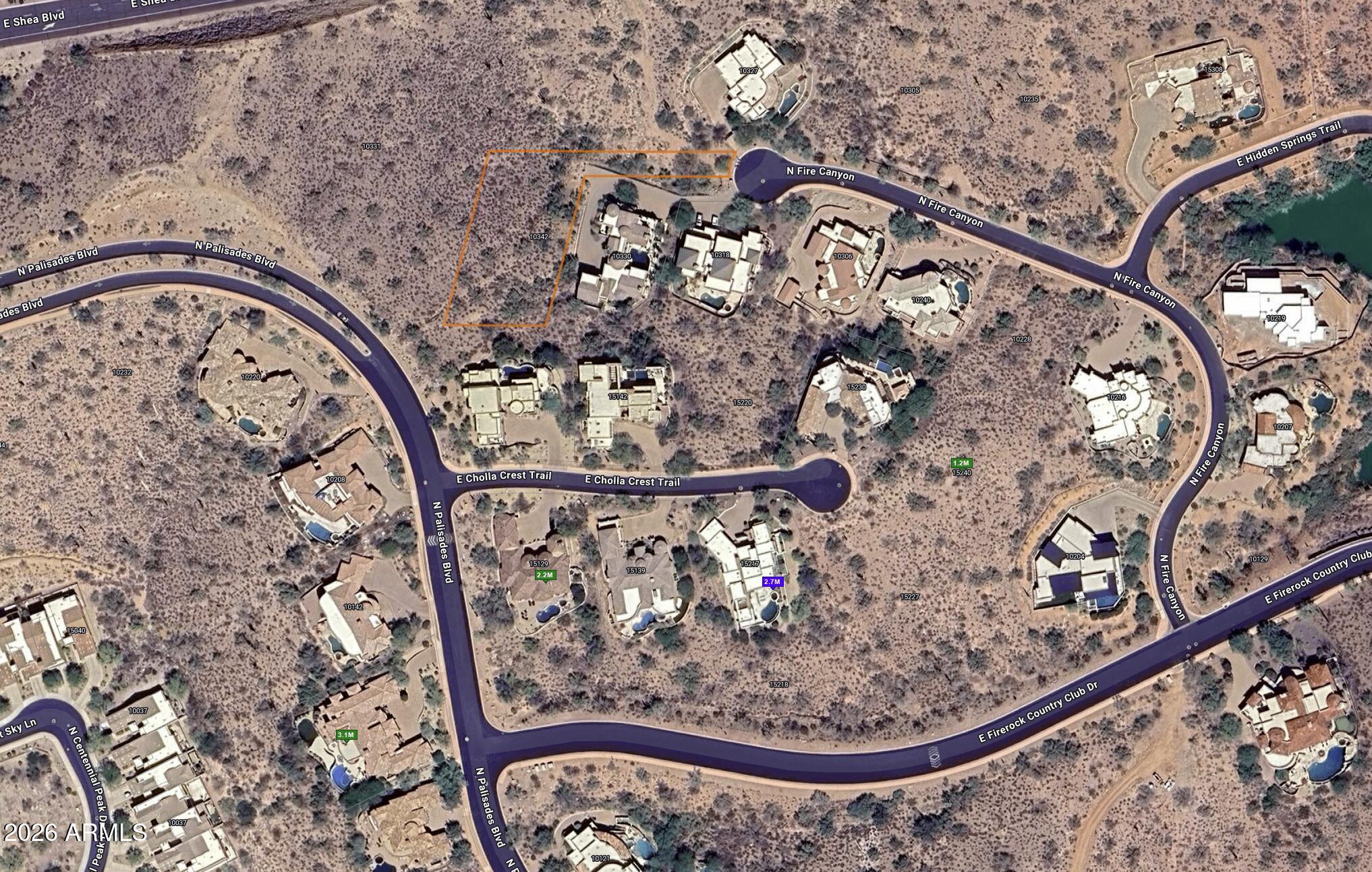 10342 N FIRE CANYON Canyon 10