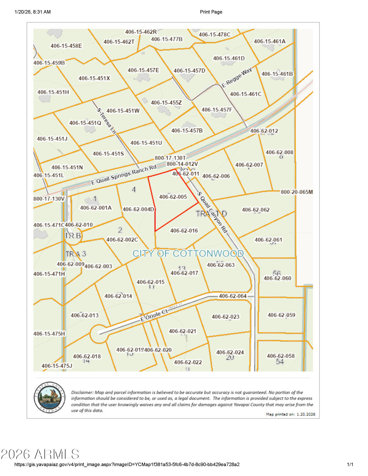 2720 S QUAIL CANYON Road 5