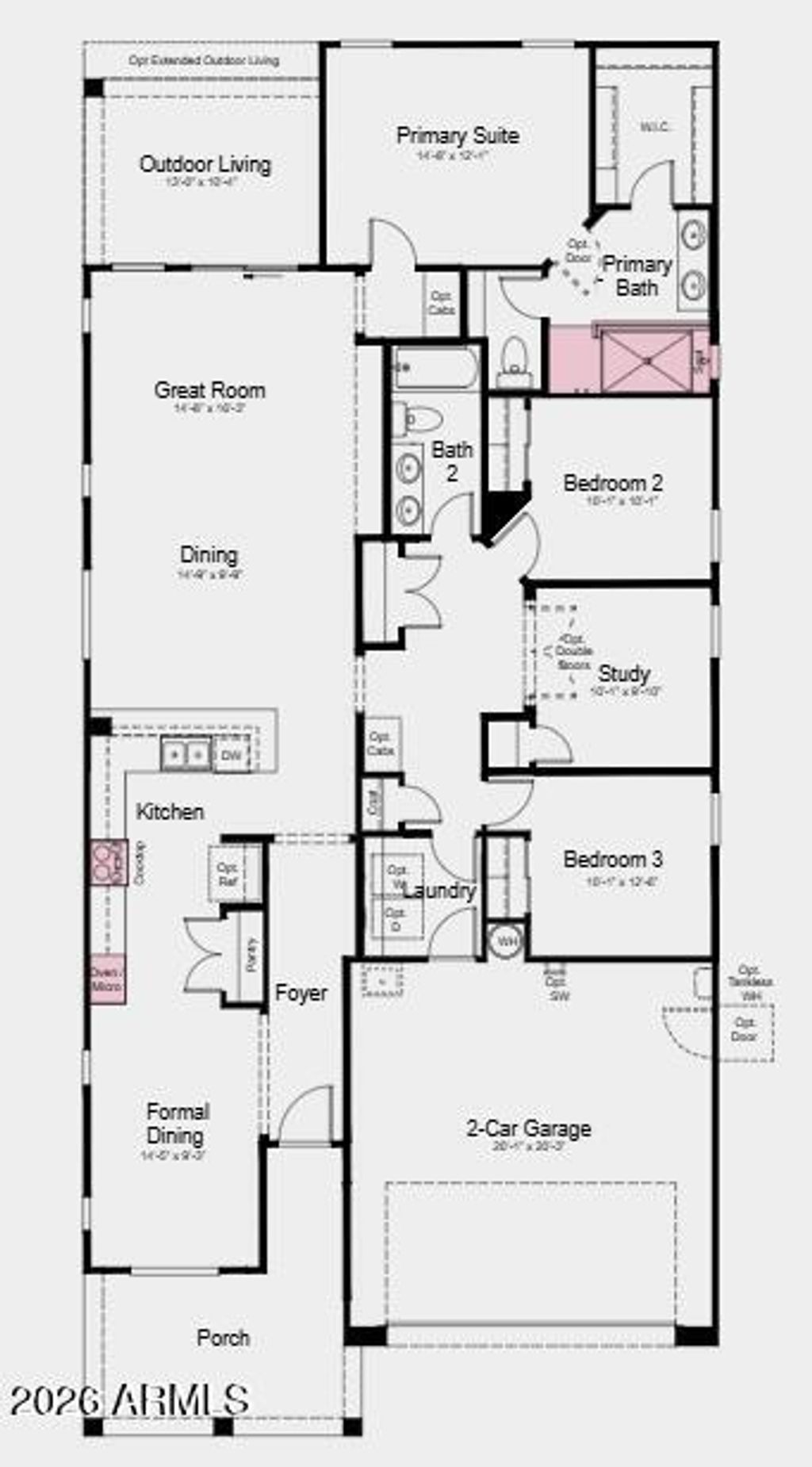 Photo of 17615 W Vermont Avenue, Litchfield Park, AZ 85340 (MLS # 6999367)