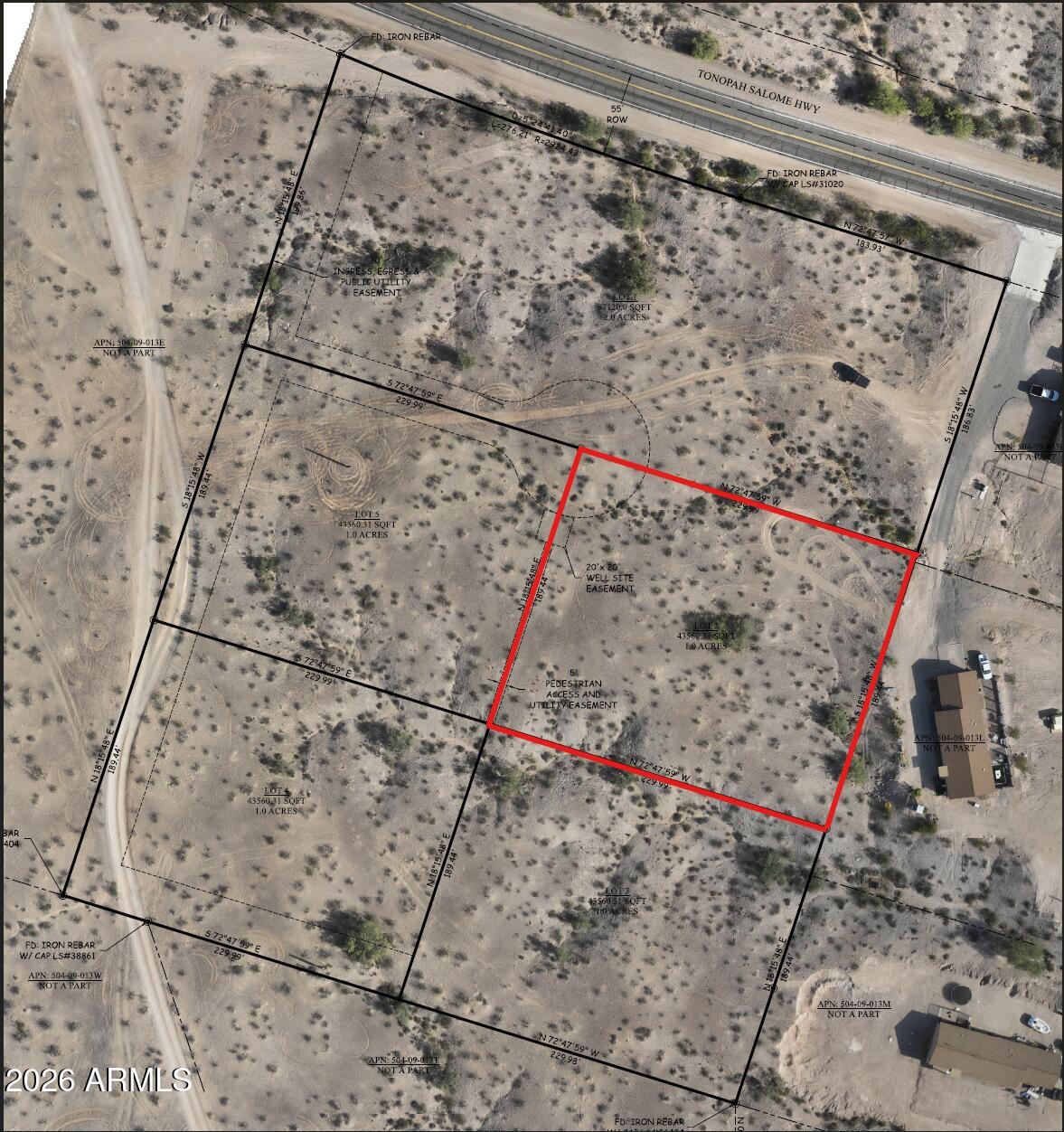 SURVEY OF SECTION 28 T2N R5W PARCEL 1-16 - Land