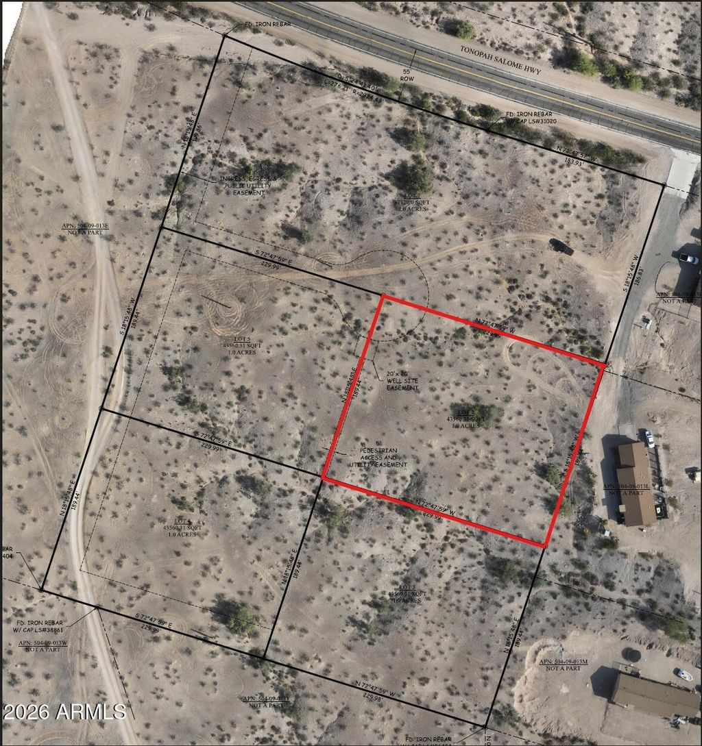 Photo of 333 W Tonopah-Salome Highway #Lot 2, Tonopah, AZ 85354 (MLS # 7033502)