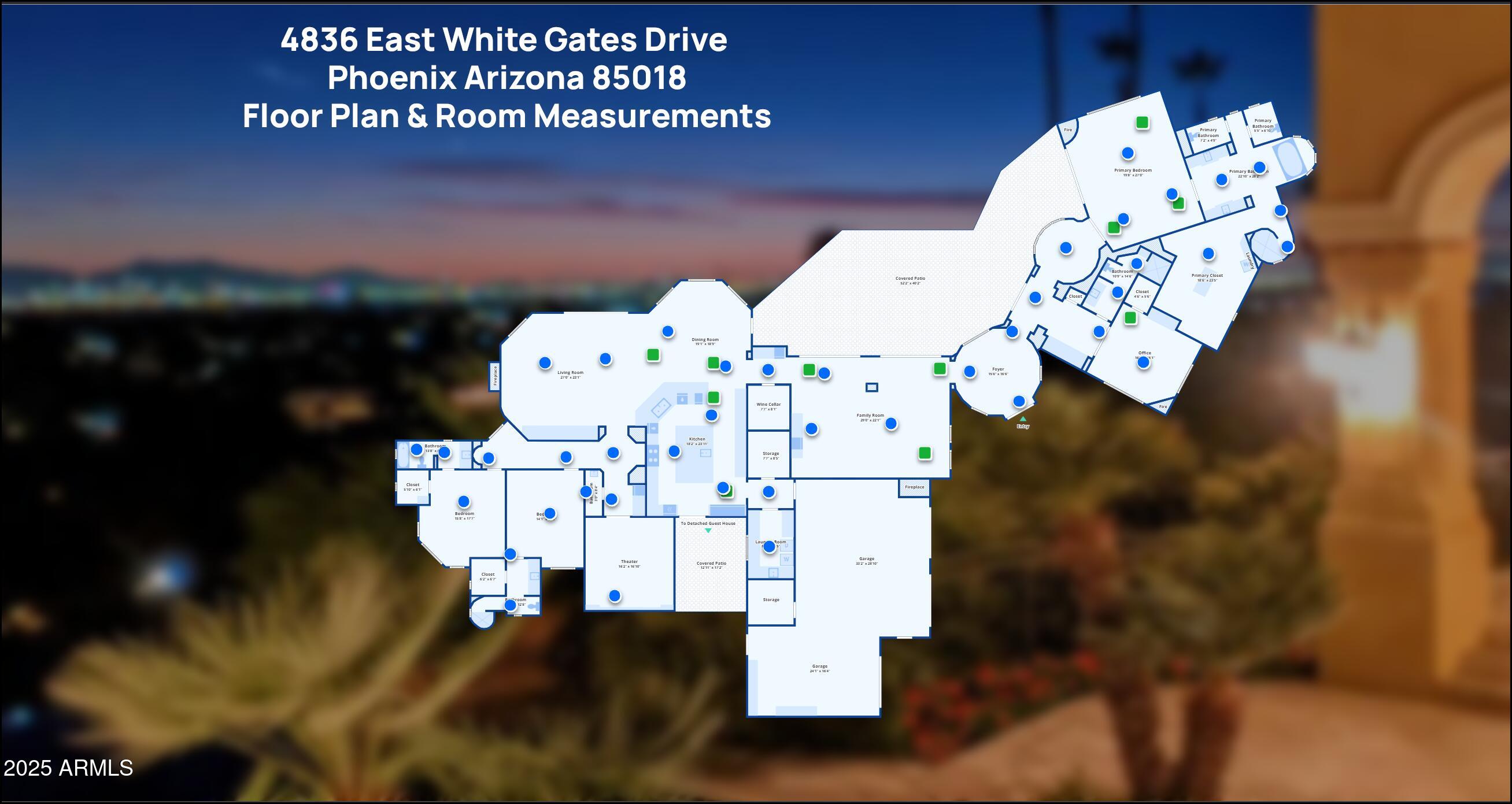 Phoenix, Arizona 85018, United States, 4 Bedrooms Bedrooms, ,6 BathroomsBathrooms,Residential,Active,33905