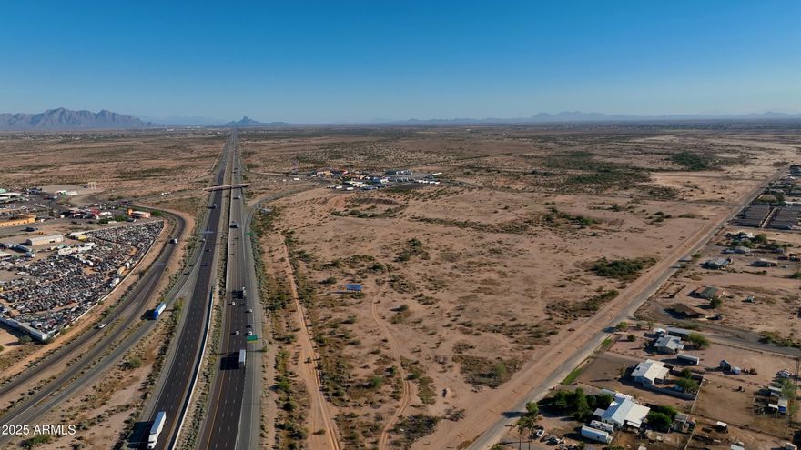 This property opportunity includes 20.59 acres 0f 5  multiple parcels as follows.
511-70-017A 14.33 Acres, 
511-70-004G 1.24 Acres, 
511-70-0180 1.14 Acres
511-70-017C 1.90 Acres
Discover 20.59 acres of continuous commercial zoned CB-1 land spread across five parcels, perfectly positioned right off EXIT 200 on I-10 in growing Eloy, Arizona. This exceptional property offers high-visibility interstate frontage, making it ideal for a wide range of commercial, industrial, investment buy and hold, or business development projects.