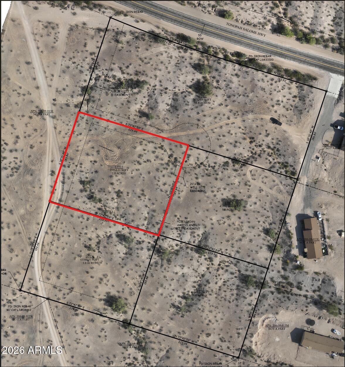 SURVEY OF SECTION 28 T2N R5W PARCEL 1-16 - Land