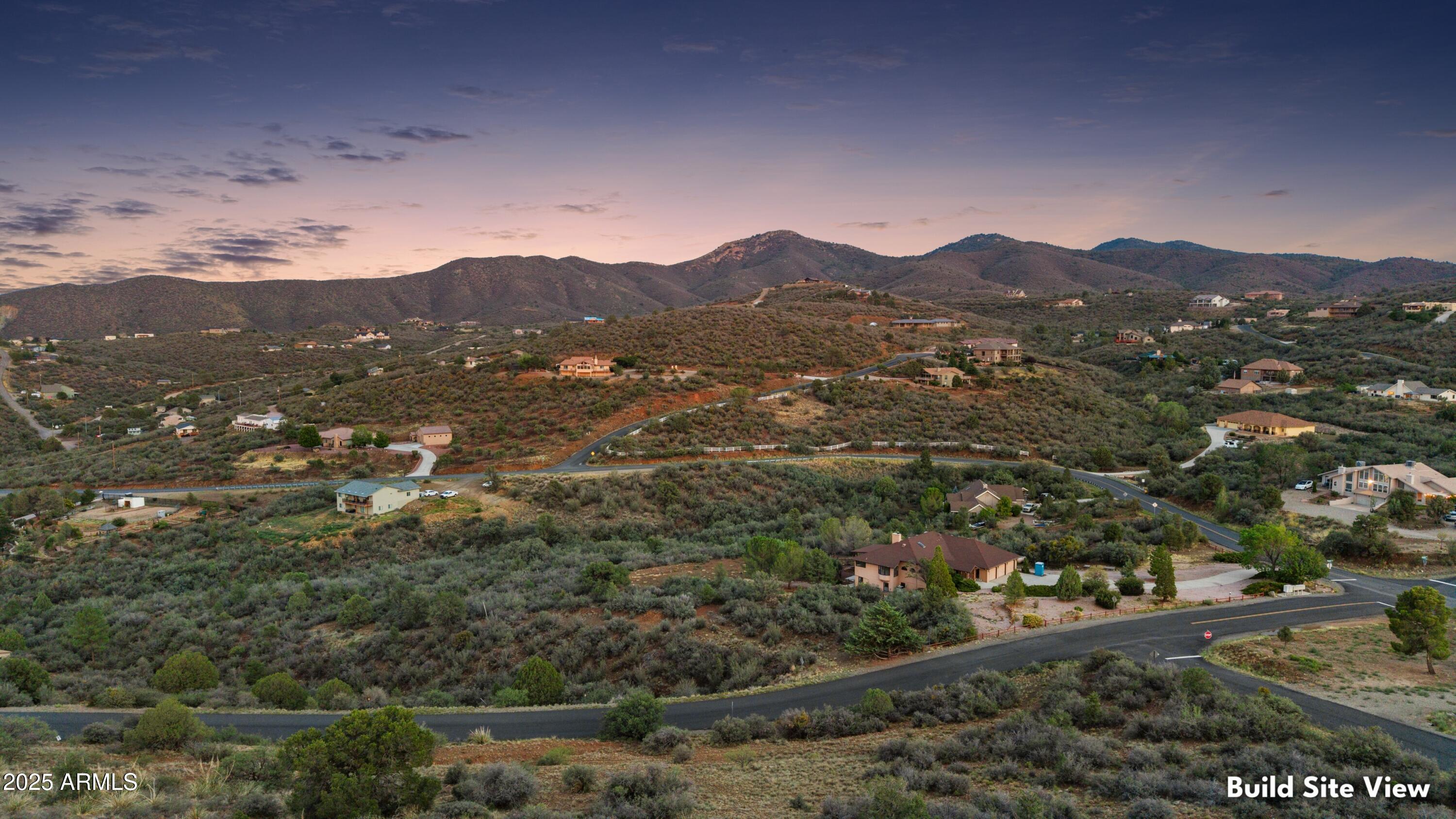 LYNX MOUNTAIN VIEW ESTATES 1 CORR PLAT - Land