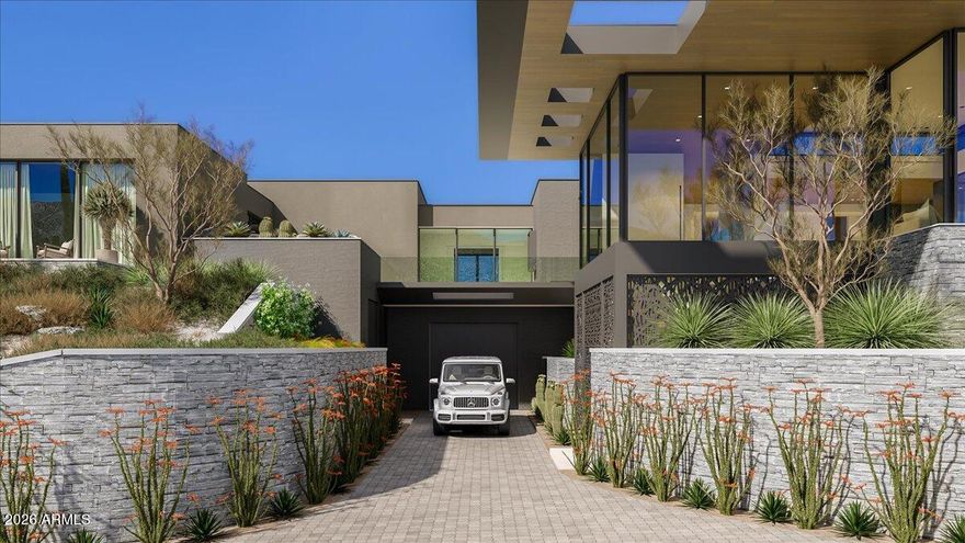 The Crown Jewel of Desert Mountain. City Permitted, build ready, Golf membership available. This stunning masterpiece has been created by a world class design team headed by renowned award winning architect, Erik Peterson of PHX Architecture. Every aspect of this home has been carefully crafted for maximum effect on one of the best lots remaining in the 8200 acre community. The property rests high above the surrounding homes and offers spectacular mountain, valley, sunset and city light views. Majestic saguaro cactus surround the building envelope. This structural marvel will be constructed to the highest standards by elite Valley home builder Platinum Homes.  Please view the virtual tour video attached. Designed for those who desire the absolute best in Desert Mountain living.