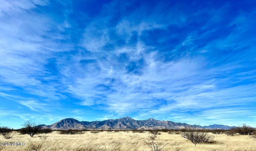 From glorious sunrises to stunning sunsets this property has both! 
  Located in the gated community of 3 Canyons, this level lot is waiting for you to build your dream home. The property is just shy of 8 acres and measures 659'x 528'
   The property is located just under 1000' off of the paved road. Electricity is close by, just off of the corner of Rio Bravo and Almosta Ranch Rd. 
    The sellers have done a perc test to ensure a conventional septic system can be installed. 
     Enjoy country living, with dramatic mountain views while only being 20 minutes away from the city of Sierra Vista. 
     Bring your dreams and your horses! 
HOA fees are minimal at $16 per acre. 
     One of the sellers is a licensed Realtor in the state of AZ.