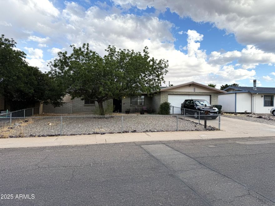 This is a great opportunity for homeowners as well as investors and wholesalers. This home features 3 bedrooms and a spit floorplan. there is a bonus room in the back with endless possibilities. The kitchen has newer appliances. There is a solar system that is financed and will be paid off through closing. The electric bill runs between $20 and $40.00 per month. The kitchen has newer appliances. You will love the 2 car garage as well.The seller has said to bring all reasonable offers. This is priced very well and is an AS IS sale. The seller would like a fast sale.  Escrow is open with Wendy Sindelar at Pioneer Title.