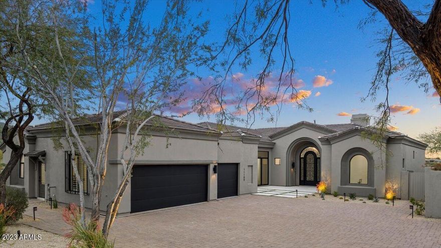 WOW...Spectacular Remodel with Stunning Views*4 Brs, 4.5 Baths + Attached 760 SF Guest House w/Kitchen*Updates includes, New Cabinets, Appliances, Plumbing Fixtures, Windows/Doors, Toilets, Sinks, Floors, Lighting, Hardware, Repaint Interior & Exterior & Completely Re-Plumb House*Huge Island Kitchen with Column Refrigerator/Freezer, 48-inch Dual-Fuel Pro Range-Top with Sous Vide & Induction , Wine Cooler & Quartz Counters Open to Large Great Room with 72'' Linear Gas Fp & Walls of Windows highlighting the Amazing Views*Sizable Master Suite & a Nicely Appointed Bath Includes, Quartz Vanities, Freestanding Tub, Tiled Shower & 2 Walking Closet* Remarkable Private Backyard, features New Pool Deck Pavers, Lighting, Water Feature & Unobstructed Limitless Mountain, Sunsets & City Views*Much More