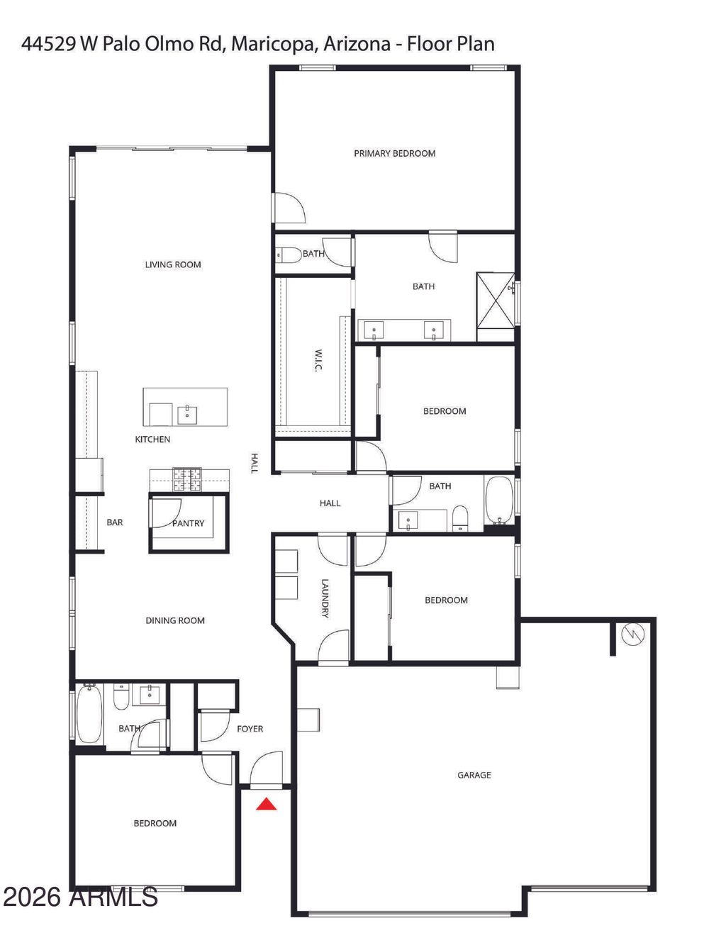 Photo of 44529 W Palo Olmo Road, Maricopa, AZ 85138 (MLS # 7000239)