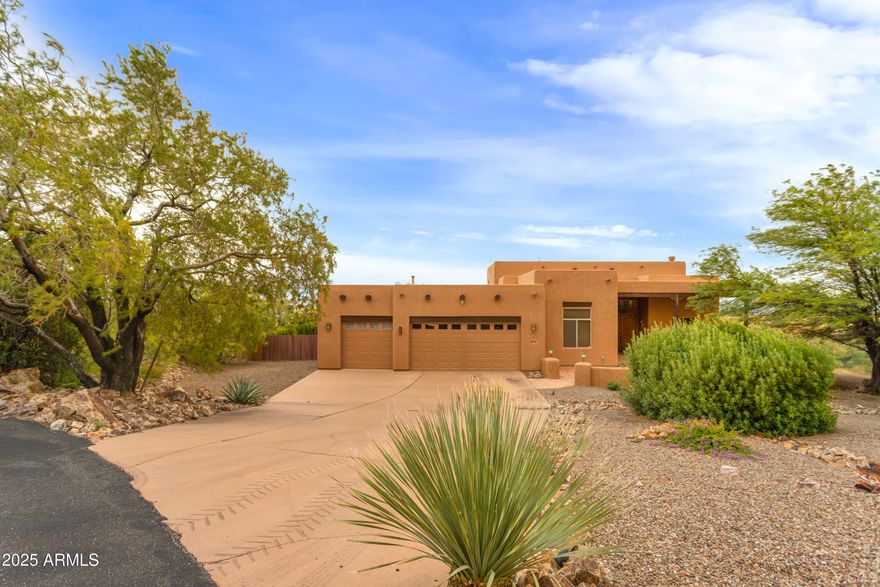 Don't miss out on this incredible 4-bedroom, 2-bath home in Wild Horse. The property offers outstanding views in every direction. Enjoy cozy evenings by the lovely fireplace and appreciate the gourmet kitchen that you will love. Plus, you'll benefit from a spacious 3+ car garage.
