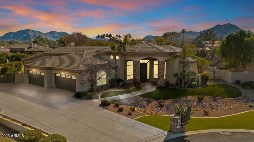 Experience the ultimate in luxury & elegance at this quality built cul-de-sac home in Paradise Valley. Boasting spacious rooms with high ceilings and Newly Remodeled Throughout: Tasteful Designer Kitchen, Luxurious Primary Suite, 4 bedrooms, 4 baths, Flex Room, Living & Dining & 4 car garage. Perfect for families and entertainers. Soak up the sun in the backyard oasis featuring a sparkling pool with spa and water fall. Enjoy lemon, lime & grapefruit trees & grassy area too. Covered patio is an ideal space for Outdoor Dining and Gatherings. Space to shoot hoops, RV gate & slab for storage.  Top-Rated schools, nearby restaurants and proximity to freeways make this home the perfect combination of comfort, convenience, luxury and style. Act now: Don't miss your chance to see it in person!