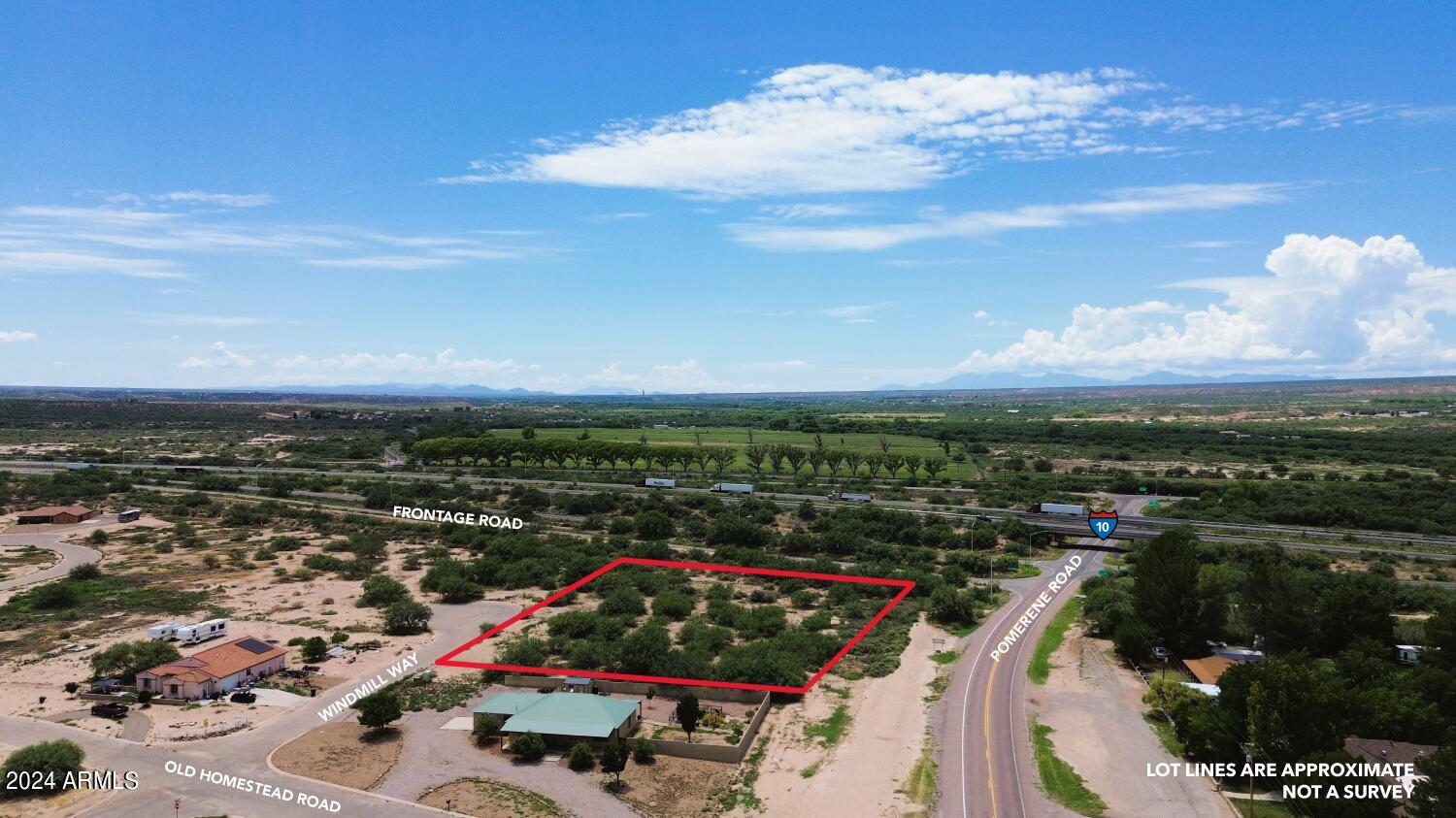 2acres N Pomerene Road -