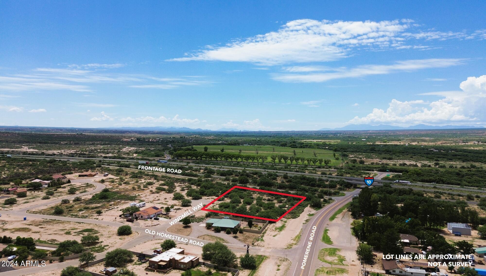 2acres N Pomerene Road -