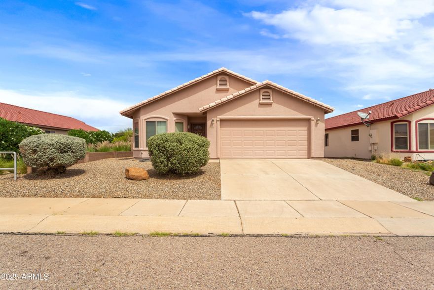 SELLER IS OFFERING A $1500 CARPET ALLOWANCE (with acceptable offer) 
3 bedroom 2 bath home in desired community. Don't miss out on this well maintained home with eat in kitchen and large great room. The primary suite offers a walk in closet and bay window for extra space. 
Low maintenance landscaping and covered patio in the backyard for entertaining and enjoying the Arizona weather.
Neighborhood is close to everything you need and could want and offers a park and childrens playground.