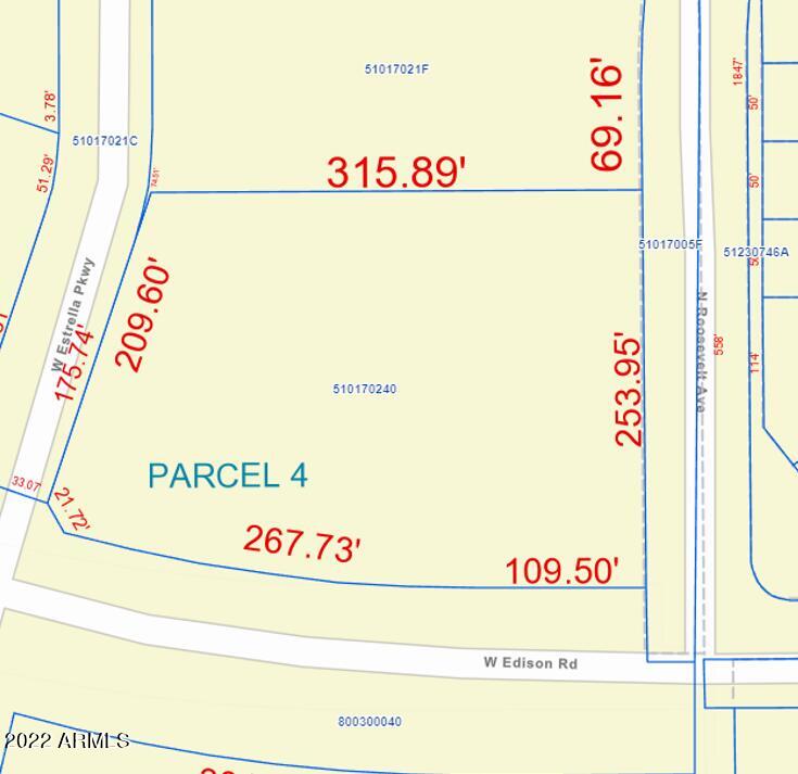 Photo 2 of 4 of 456** W Edison Avenue - land
