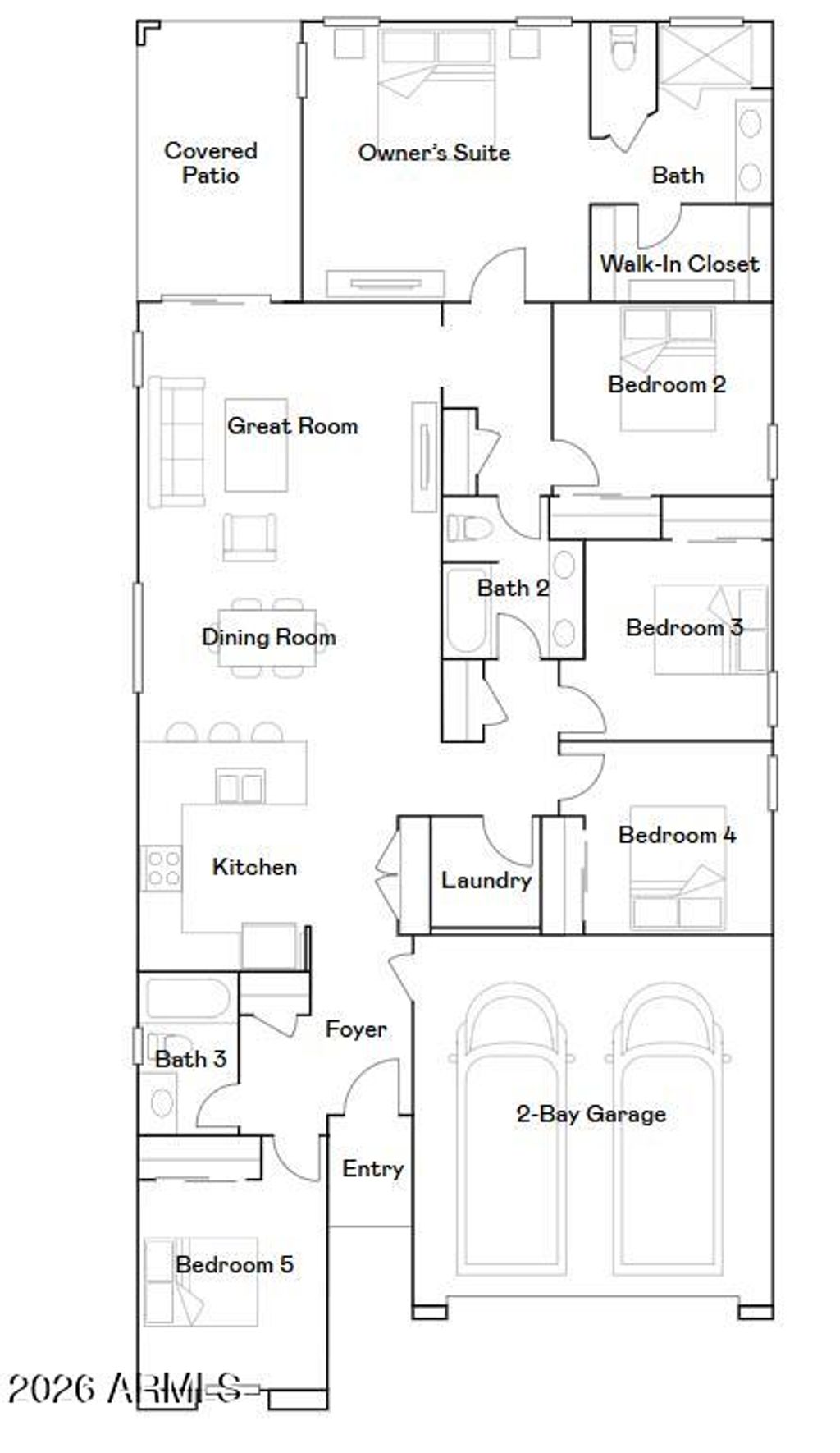 Photo of 15981 S 187th Drive, Goodyear, AZ 85338 (MLS # 6984130)