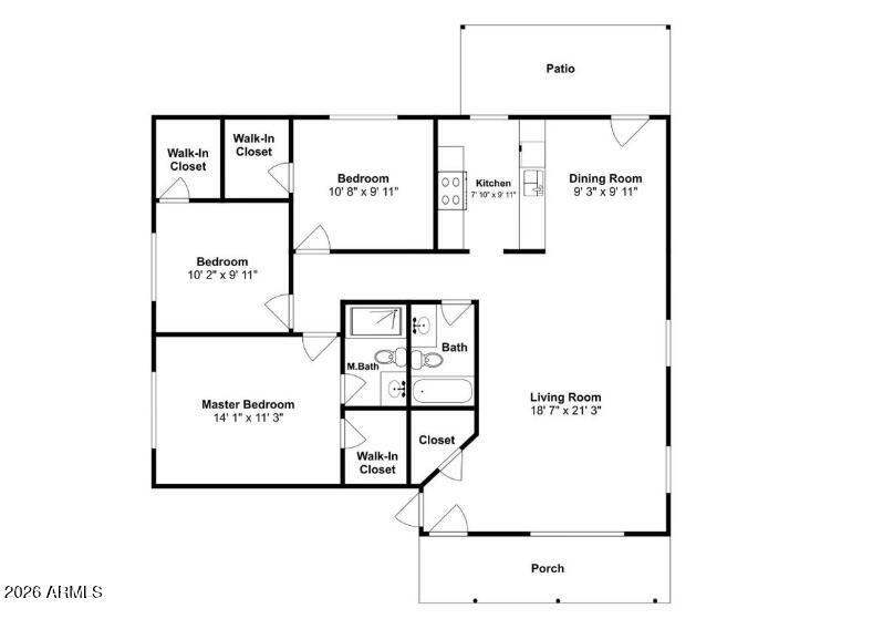 3330 W ROSE GARDEN Lane