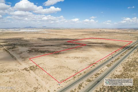 Photo of 0 N Burris Road #-, Casa Grande, AZ 85193 (MLS # 6833632)