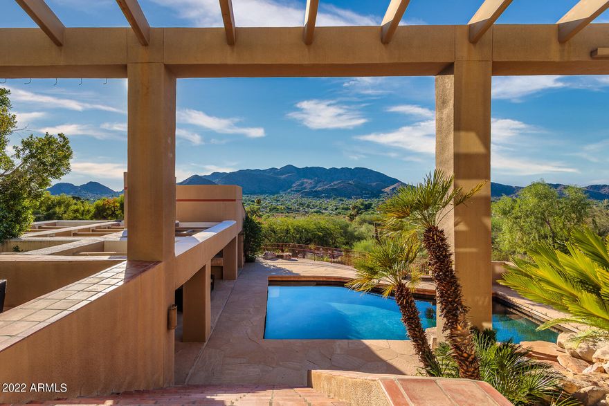 You've found it! Your chance to finish-out a timeless architectural Paradise Valley Hillside home with fixtures and finishes to match your style for a FRACTION of new construction. Breathtaking views from all vantage points amongst the gentle slope of Mummy Mountain. Home is readied for completion and being offered in ''as-is, where-is'' condition needing final permitting & TOPV hillside review. Much of the demo completed by owner & home conveys with complete interior design concept, renderings and original plans. Inside: 3 Br, loft/office, generous owners-suite. Outside: private patios, balconies, BBQ, fireplace, casita, sauna, pool/spa. 3-car garage, bonus parking, sunset and downtown views. Completion adds immense value. Remodel for a rapid finish or design all new on this DREAM lot!