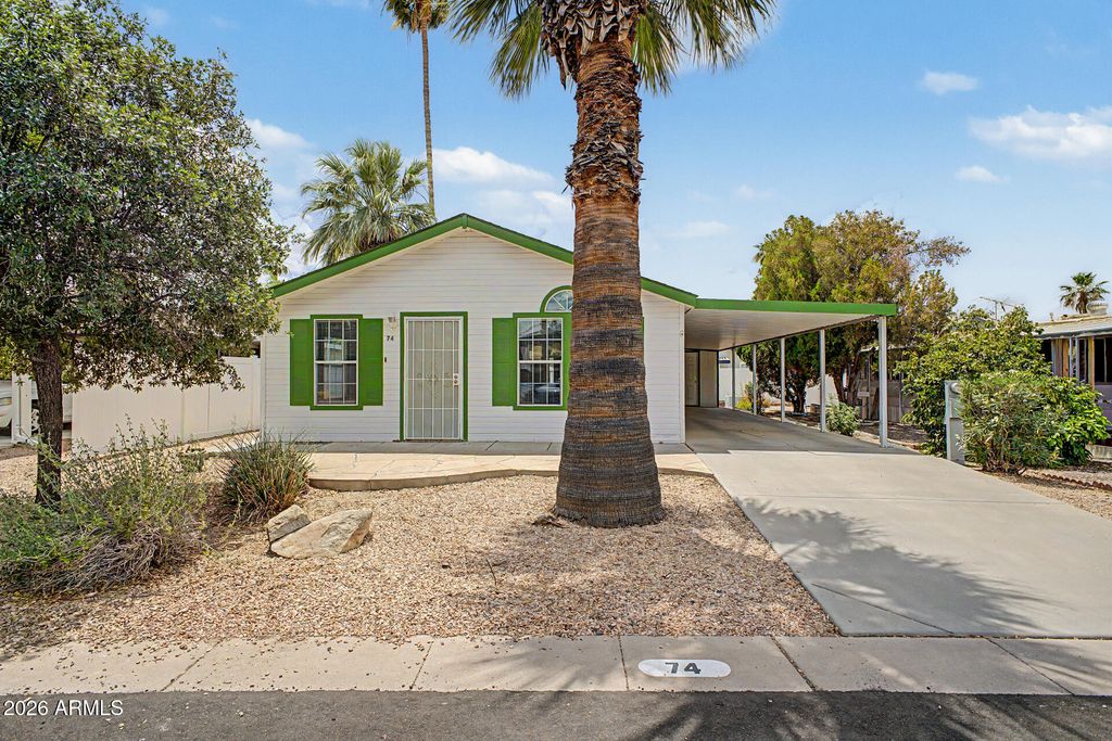 Photo of 201 S Greenfield Road #74, Mesa, AZ 85206 (MLS # 7027222)