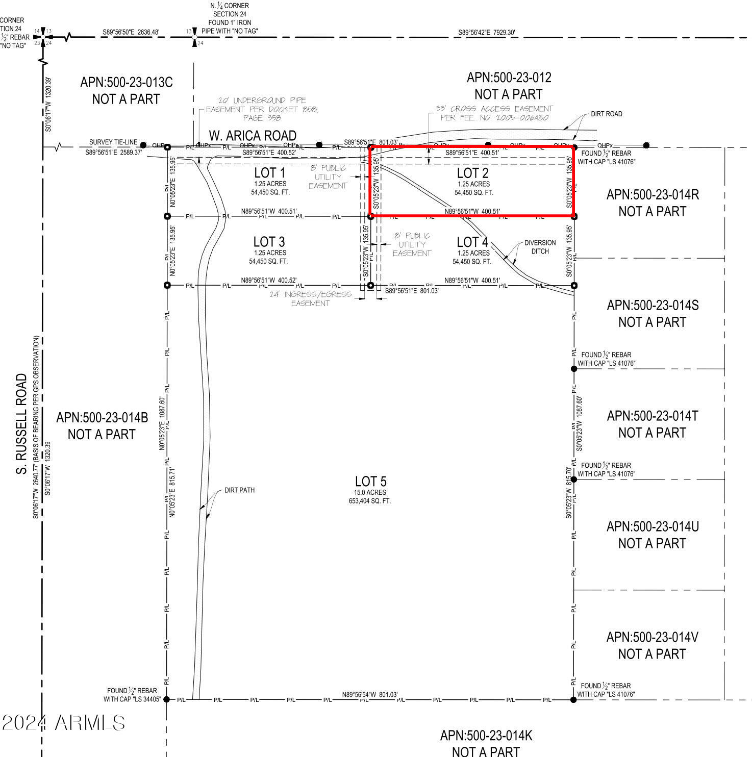 LOT 2 W ARICA (NO ADDRESS) Road 2
