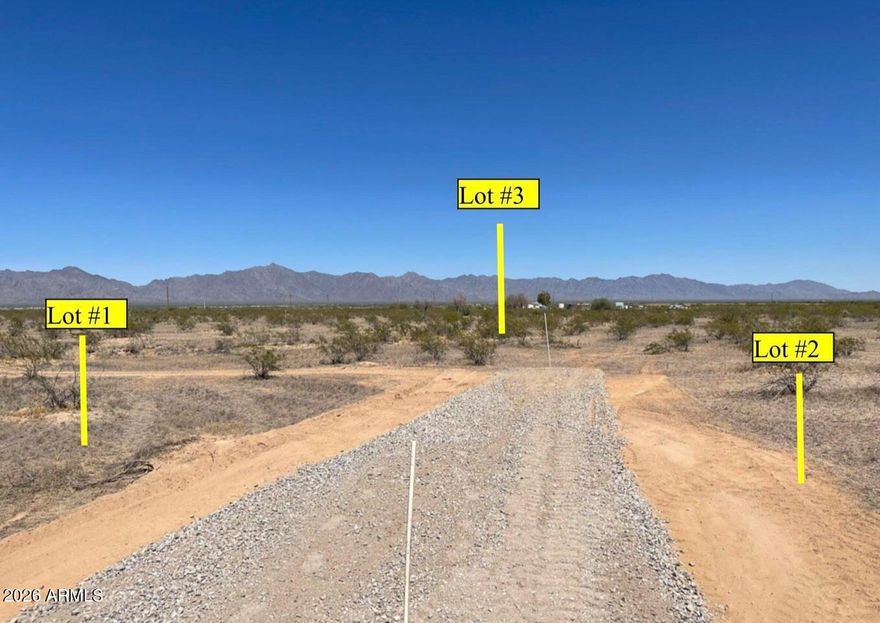 Build your dream home on this beautiful 1.1 acre parcel featuring stunning Estrella Mountain views in the City of Goodyear. The lot is relatively flat, offering an ideal building site for a custom home. APS power is located approximately 500+/ feet north on Rainbow Valley Rd. No HOA restrictions. Conveniently situated about half a mile west of the Rainbow Valley Ranch (Madeira) 1,250+/ acre Planned Area Development within the City of Goodyear. New construction homes by Taylor Morrison and Toll Brothers are located within the Estrella Mountain Ranch master-planned community approximately 3 miles north of the property.