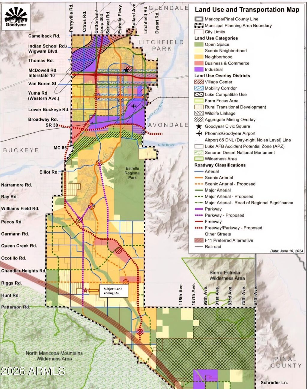 Photo of 260 S Rainbow Valley Road #1, Goodyear, AZ 85338 (MLS # 6984959)