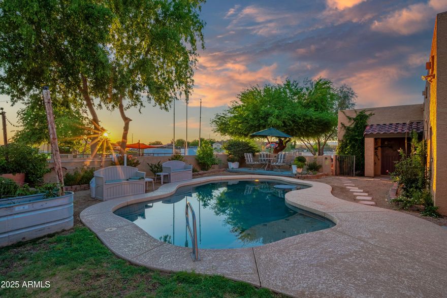 Welcome to your dream home! This stunning, custom-built property, features two luxurious master suites, with a large spacious layout, and a beautiful Casita for all of your guests. Enjoy the Arizona sunshine in your in ground swimming pool, set within a fully fenced yard for privacy and security. This property has a multi-car garage, that is large enough to store your precious toys, while still being HORSE Property with well maintained horse pens, and a charming chicken coop, and a large green house for garden enthusiasts. With lots of storage space, and storage sheds, this property has every thing you could have ever wanted in your dream AZ living residence!