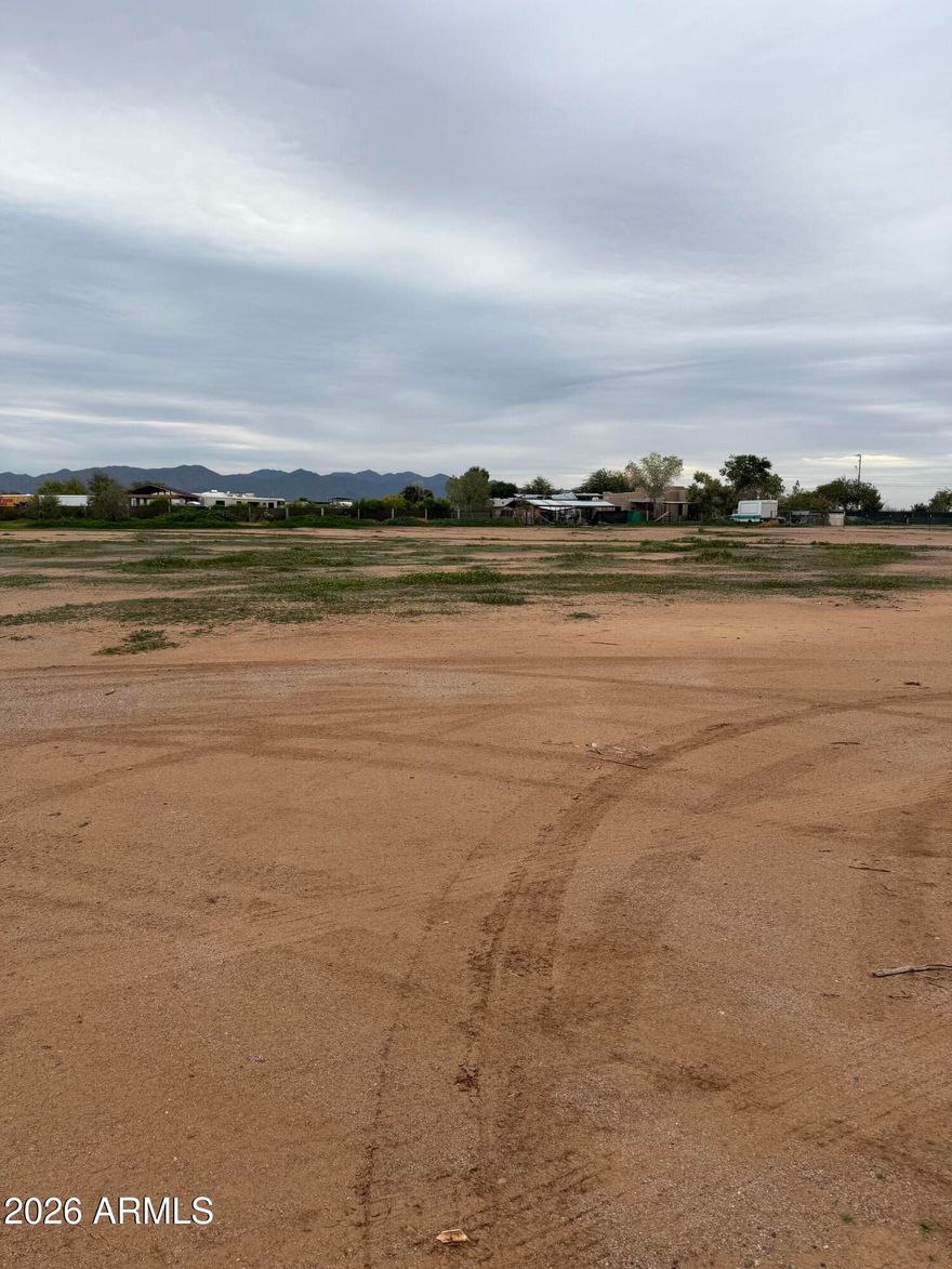 GREAT LOCATION! EASY & LEGAL ACCESS - NO HOA
Beautiful 1.17-acre level lot, just 0.5 miles from paved Patton Rd, with electricity nearby and not in a floodplain. Enjoy mountain views in the growing community of Wittmann, AZ.
Potential Uses:
Ideal for recreational agriculture, horse activities, RV storage, mini-ranches, or other agricultural/commercial uses, subject to zoning and county approvals.
Location Highlights:
    •    Conveniently near Loop 303 and Hwy 60
    •    Within Luke Air Force Base 65 LDN noise contour (residential uses may be restricted; buyers should review Maricopa County Zoning Ordinance, Chapter 10)
    •    Supporting documents available in the Documents tab
Note: Buyer to verify zoning, permitted uses, utilities, and buildability.
