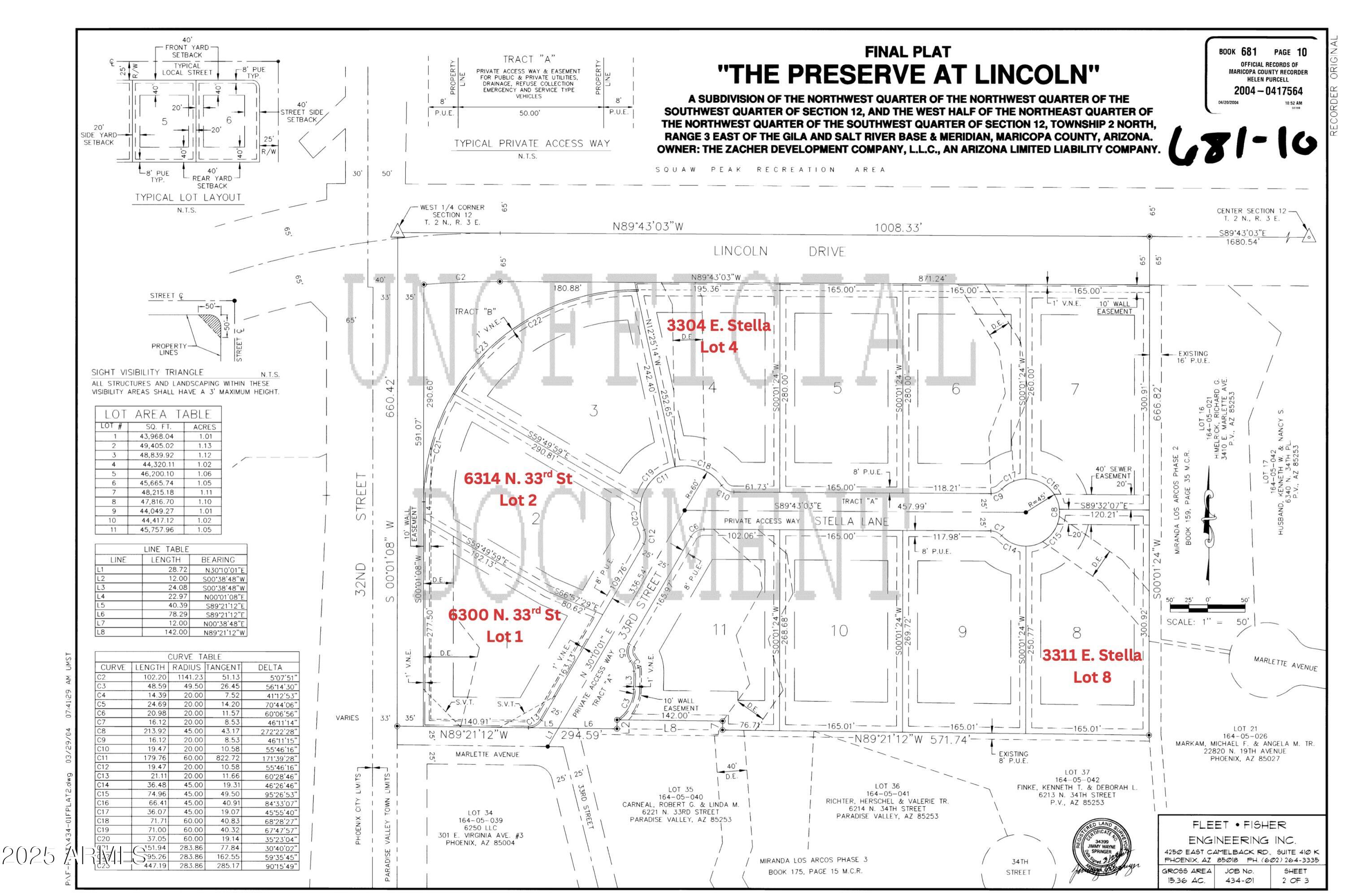 Preserve at Lincoln - Land