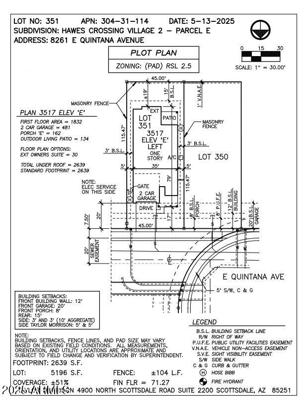 Homes for Sale in Queen Creek Arizona 2 8261 E QUINTANA Avenue