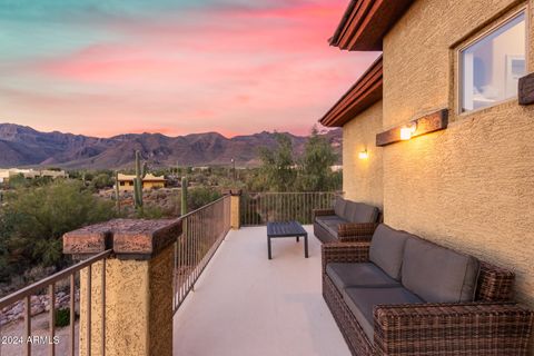 A home in Gold Canyon