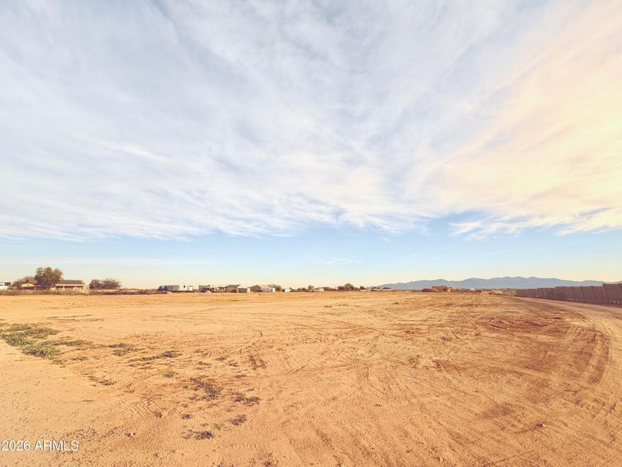 UP TO FIVE, ONE-ACRE LOTS AVAILABLE! Refer to map in photos for lot location. Exceptional lots, cleared and ready to go in the quiet community of Wittmann. NEW SHARED WELL (INSTALLED APRIL 2026). Electric at lots. No flood. No Luke AF APZ. Surrounded by new custom homes/ranches. Room for spacious home PLUS RV garage PLUS guesthouse PLUS horses and all the toys. No HOA. Improved road and shared easement to parcels. EZ access to US60/Grand, the 303, Lake Pleasant, Shopping, Dining, and a quick trip to Vegas. Buyer to verify all info. Septic will be needed. Seller may carry, ask for terms. Multiple lots available. Great opportunity for builder.