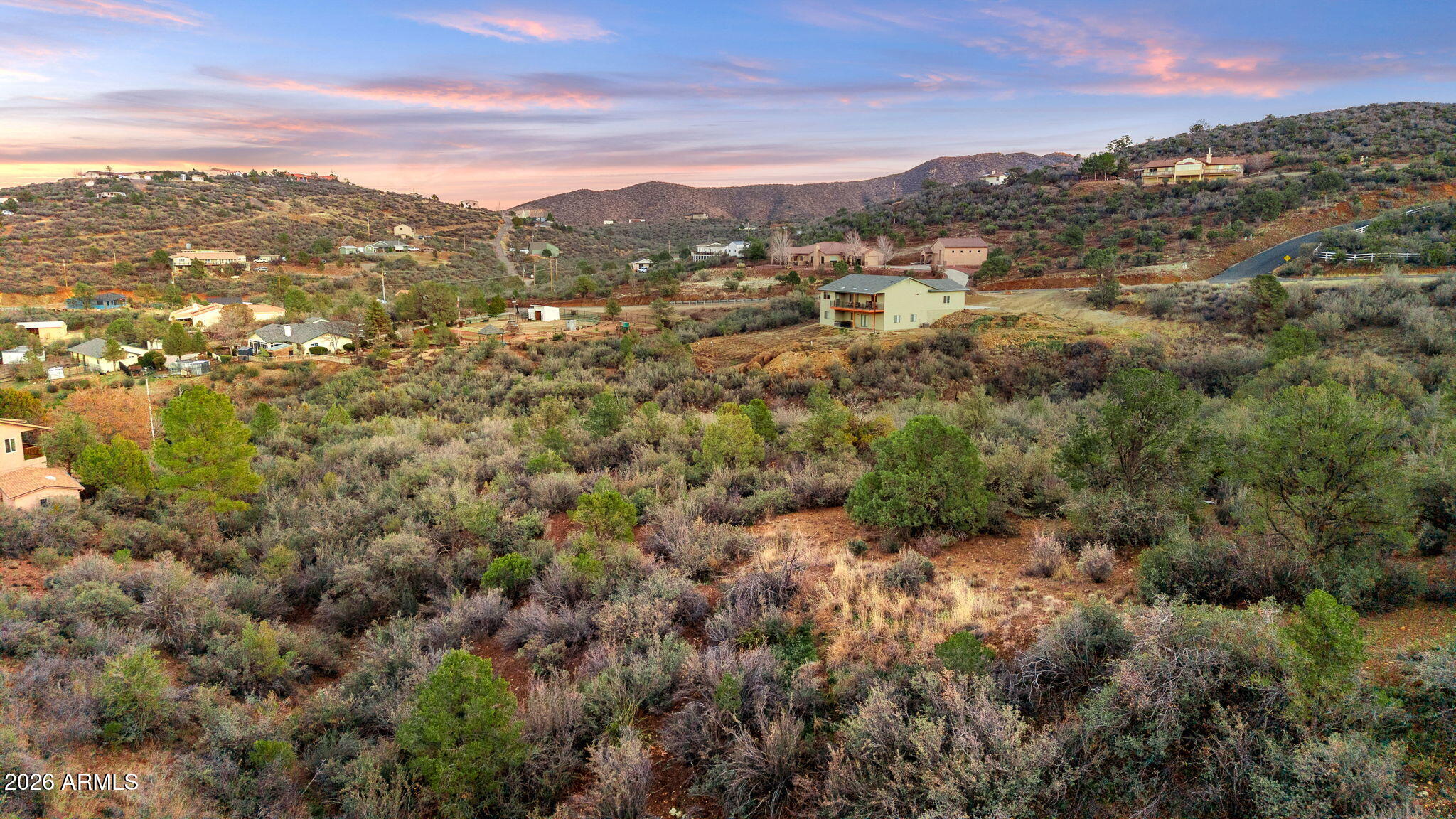 LYNX MOUNTAIN VIEW ESTATES 1 CORR PLAT - Land