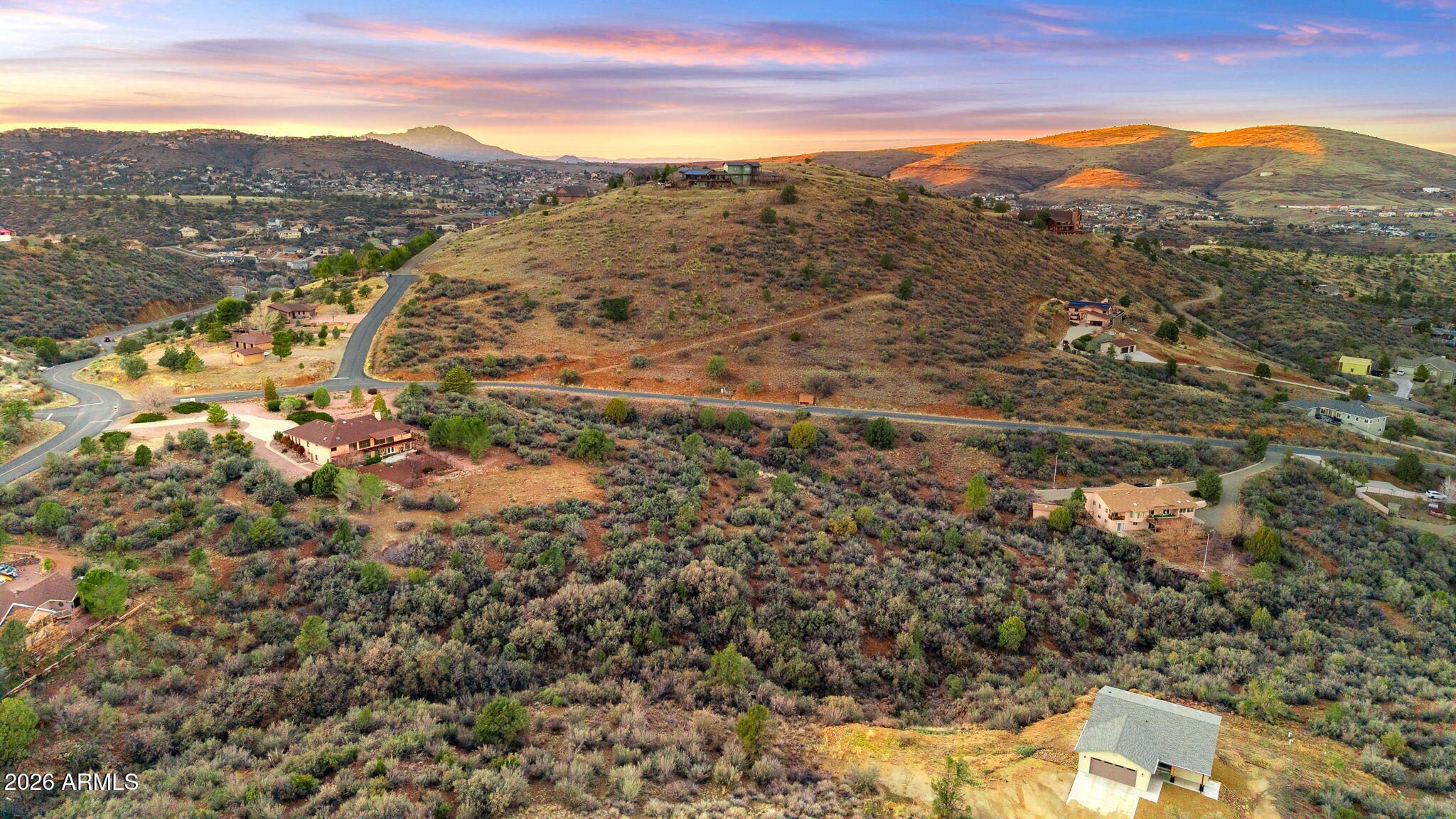 LYNX MOUNTAIN VIEW ESTATES 1 CORR PLAT - Land