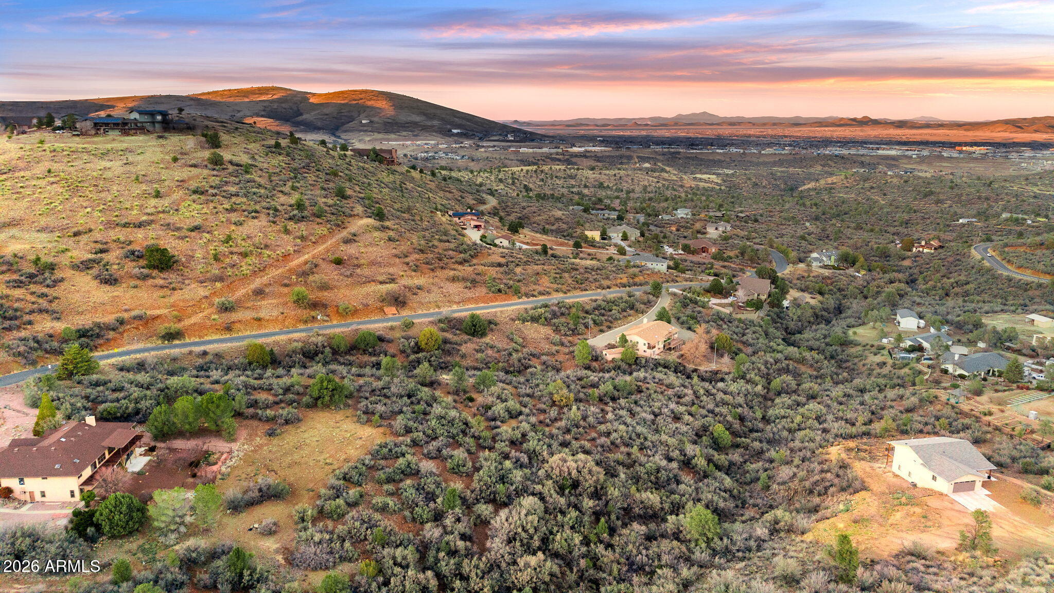 LYNX MOUNTAIN VIEW ESTATES 1 CORR PLAT - Land