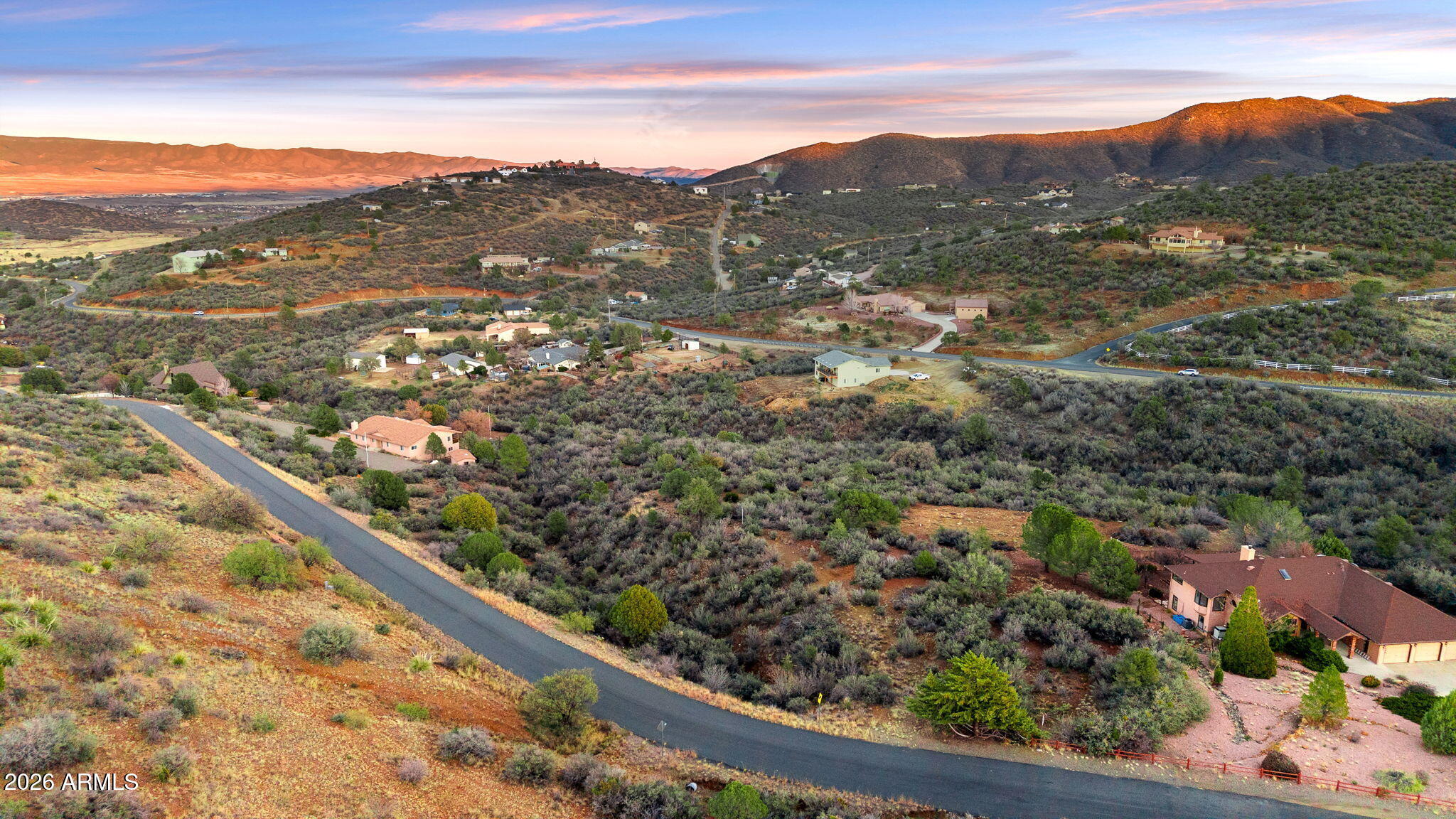 LYNX MOUNTAIN VIEW ESTATES 1 CORR PLAT - Land