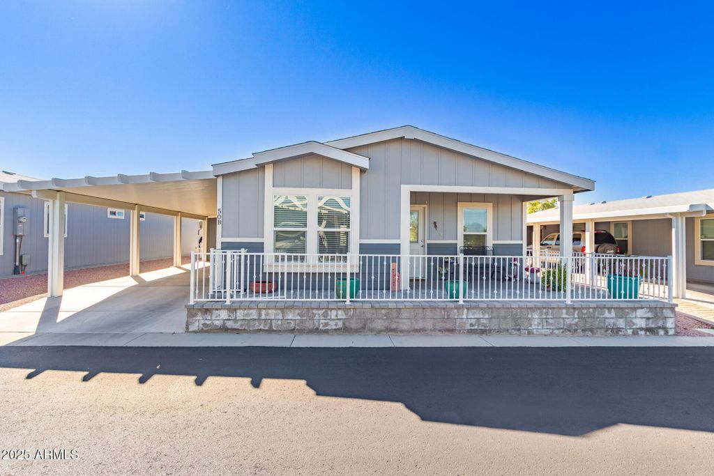 Photo of 2206 S Ellsworth Road #50B, Mesa, AZ 85209 (MLS # 6937662)