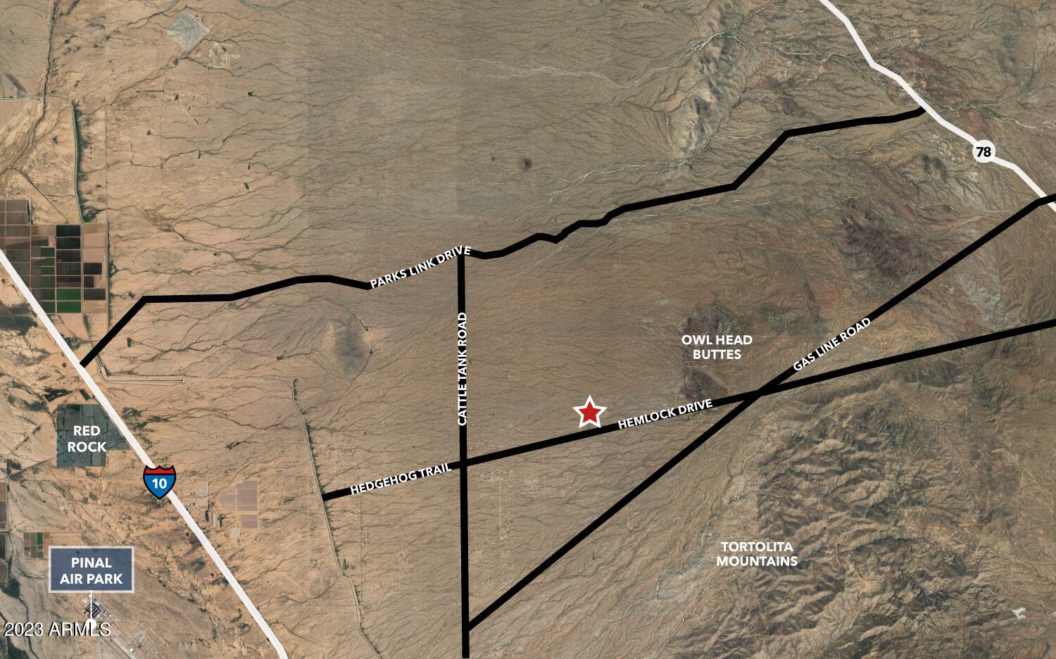 529acres E Hemlock Drive -