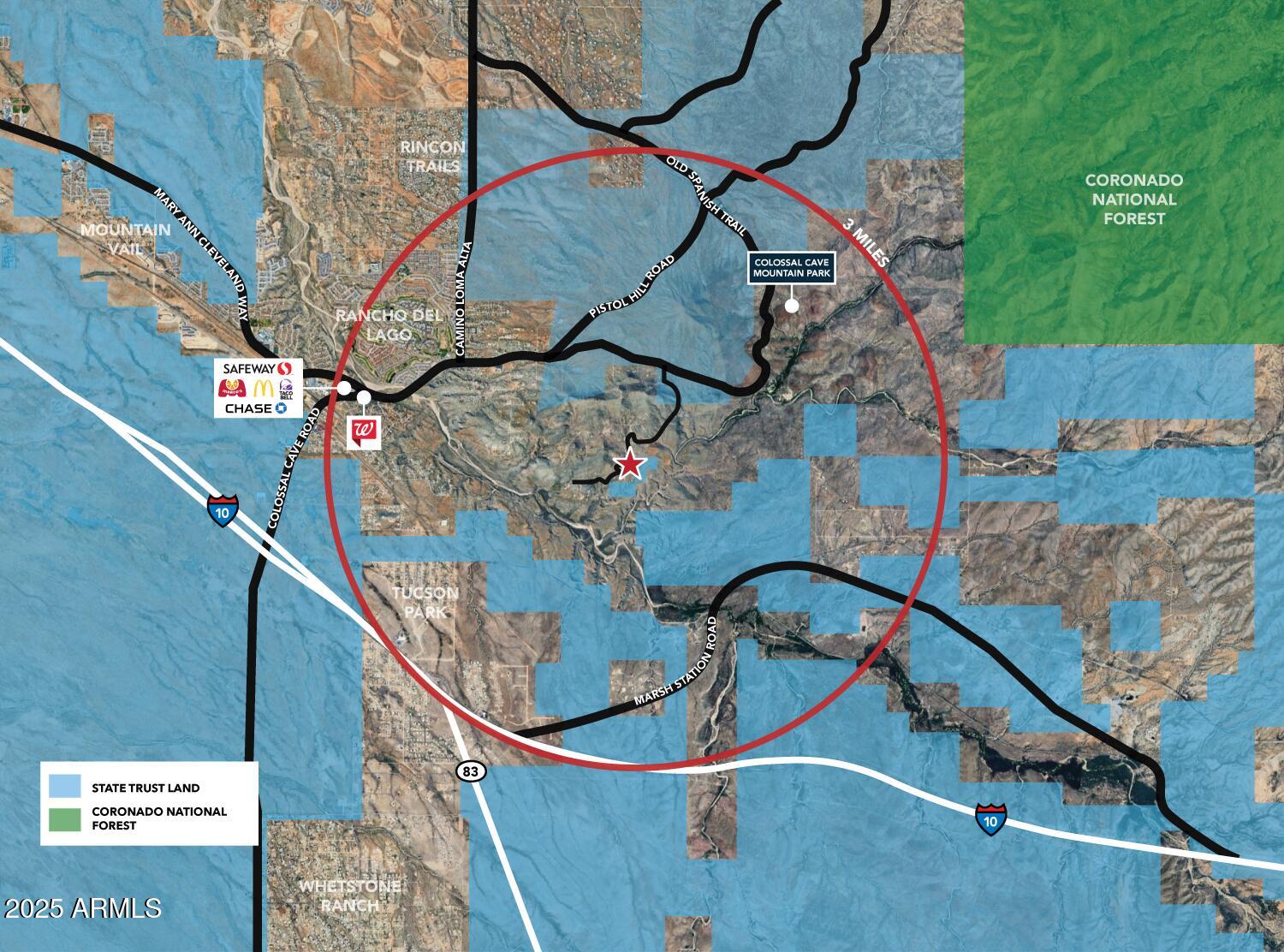 +/-4acres E Colossal Cave Road -