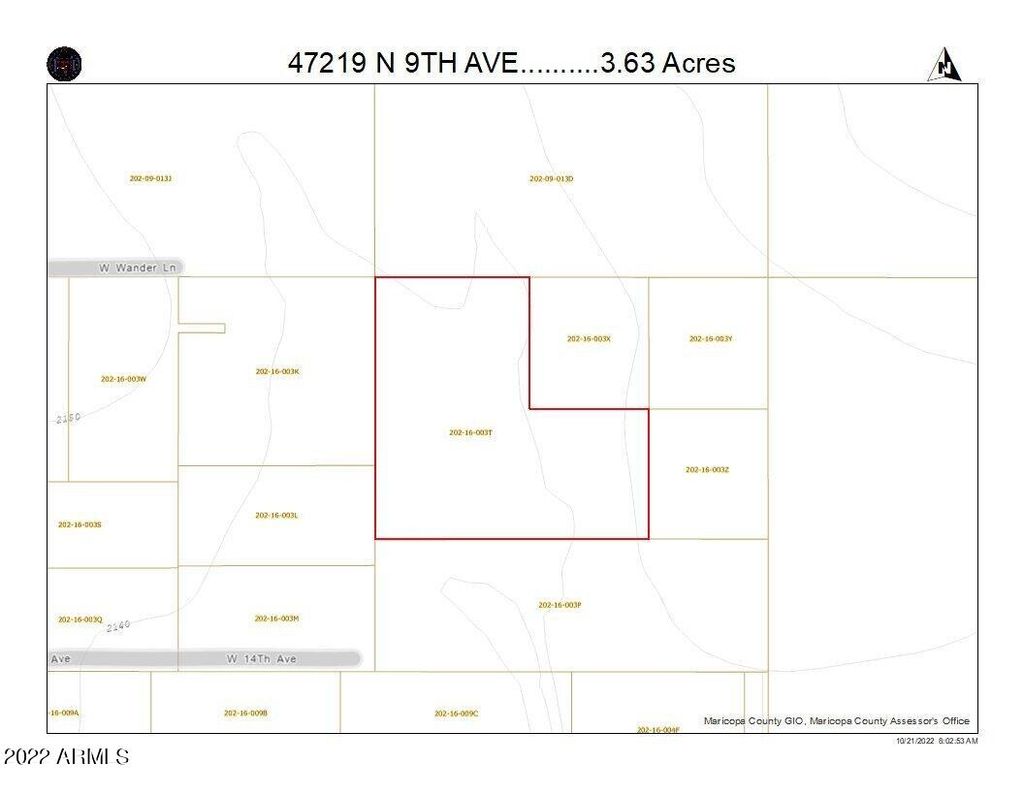 Photo of 47219 N 9 Avenue #-, New River, AZ 85087 (MLS # 6480153)