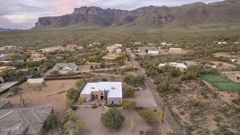 A home in Gold Canyon