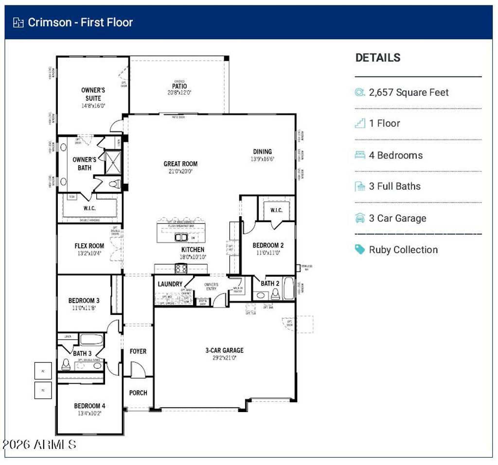 Photo of 340 W Floyd Drive, San Tan Valley, AZ 85140 (MLS # 7014199)