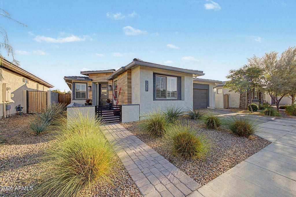 Photo of 1337 W Camina Buena Vista Vis, San Tan Valley, AZ 85140 (MLS # 7074087)